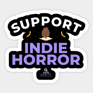 Support Indie Horror Sticker